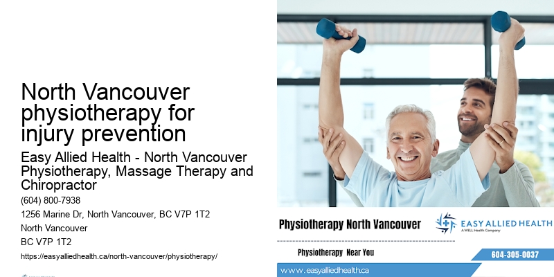North Vancouver physiotherapy for injury prevention physiotherapy specialists for pain relief