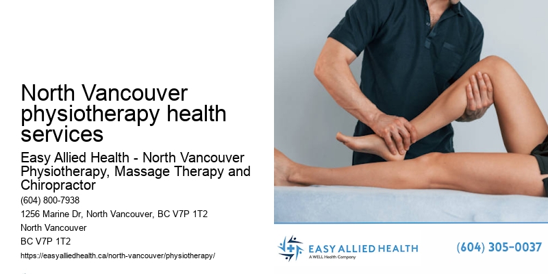 State-of-the-art physiotherapy North Vancouver physiotherapy health services