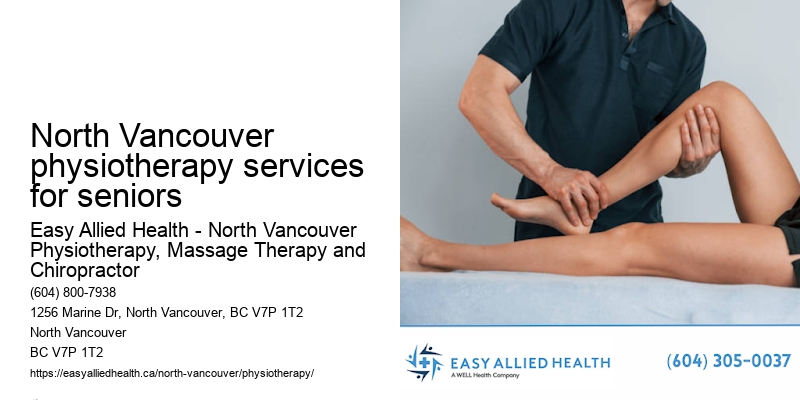 Physiotherapy for tendonitis North Vancouver physiotherapy services for seniors