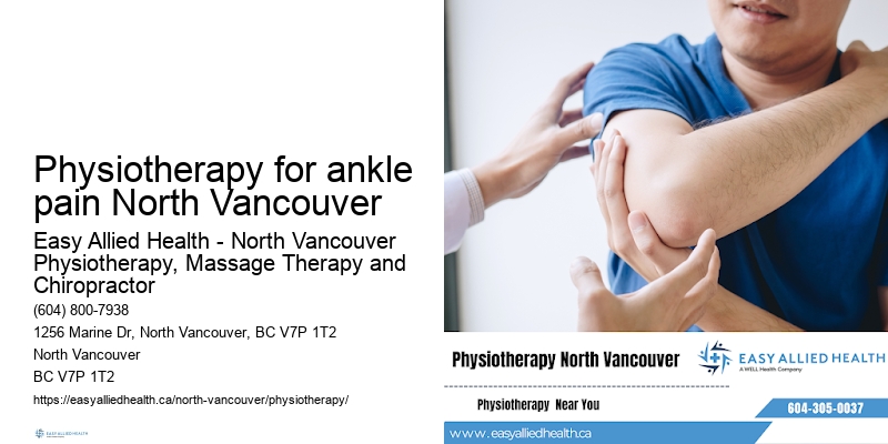 Multidisciplinary physiotherapy services Physiotherapy for ankle pain North Vancouver