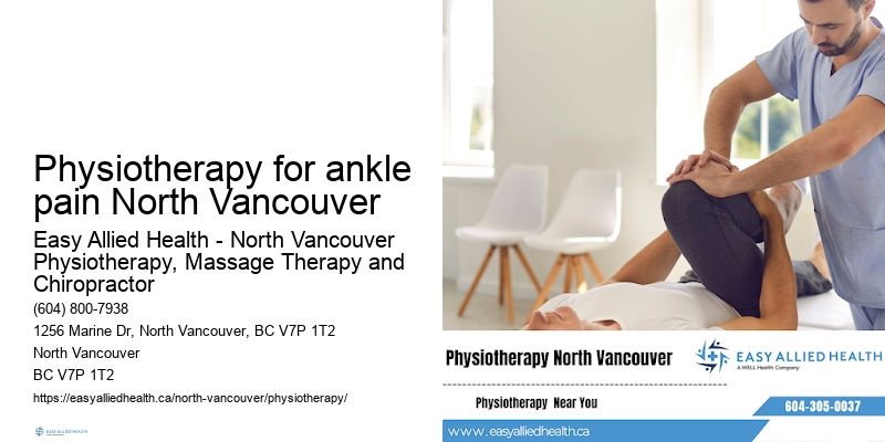 Physiotherapy Specialist Physiotherapy for ankle pain North Vancouver