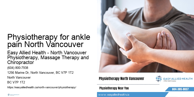 Physiotherapy recommendations for joint pain Physiotherapy for ankle pain North Vancouver