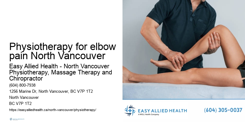 Physiotherapy Specialist for Pain Relief Physiotherapy for elbow pain North Vancouver