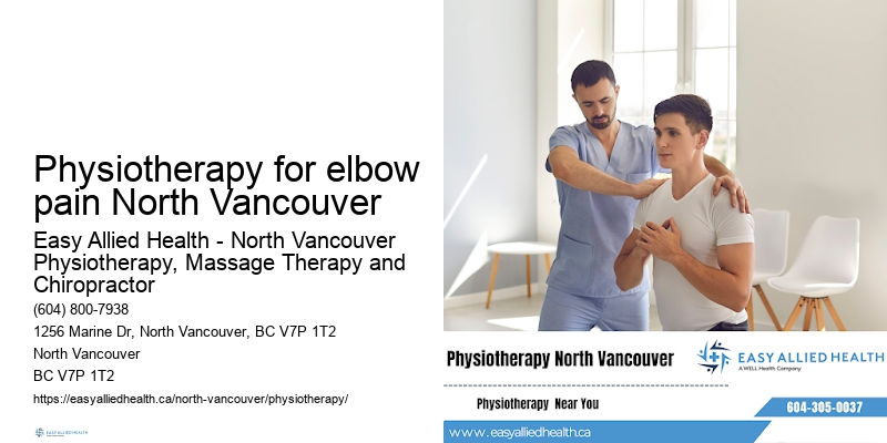 Senior physiotherapy Physiotherapy for elbow pain North Vancouver