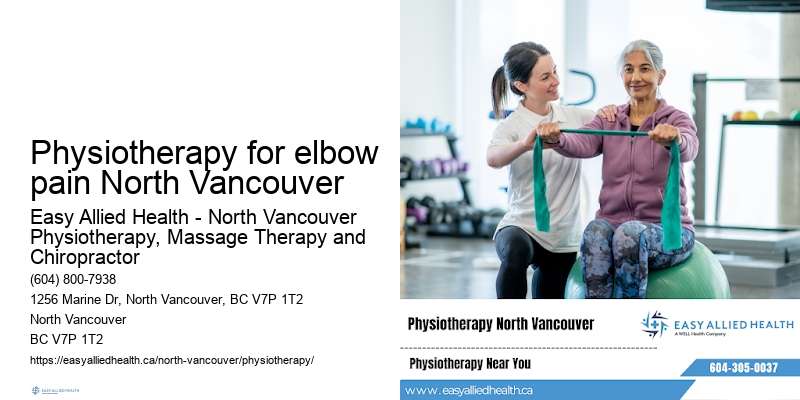 Physiotherapy for elbow pain North Vancouver physiotherapy for vertigo
