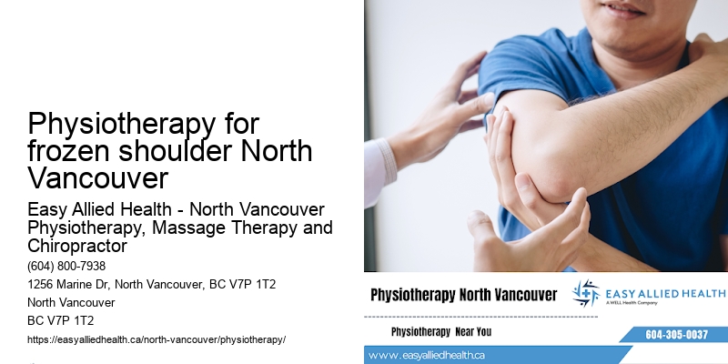 Leading-edge physiotherapy Physiotherapy for frozen shoulder North Vancouver