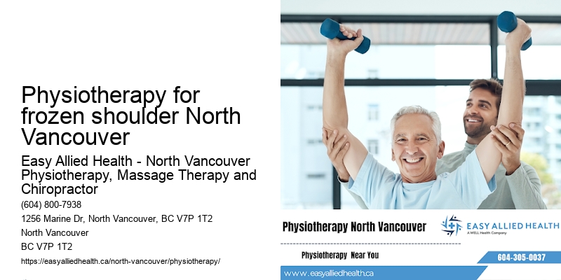 Physiotherapy for rehabilitation Physiotherapy for frozen shoulder North Vancouver