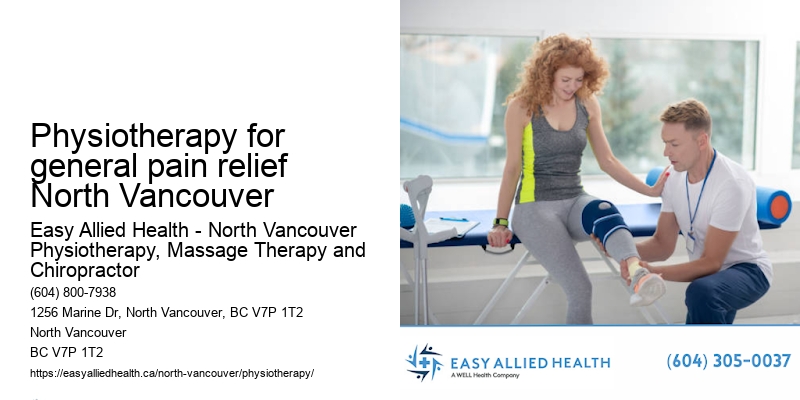 Experienced physiotherapy clinics for knee pain Physiotherapy for general pain relief North Vancouver