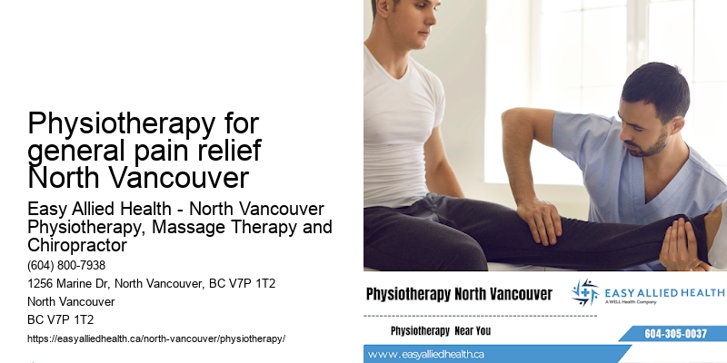 Top-rated physiotherapist Physiotherapy for general pain relief North Vancouver