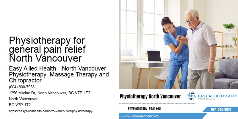 Physiotherapy for sports recovery Physiotherapy for general pain relief North Vancouver