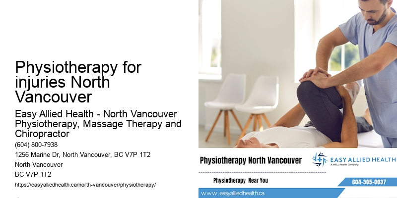 Affordable physiotherapy Physiotherapy for injuries North Vancouver