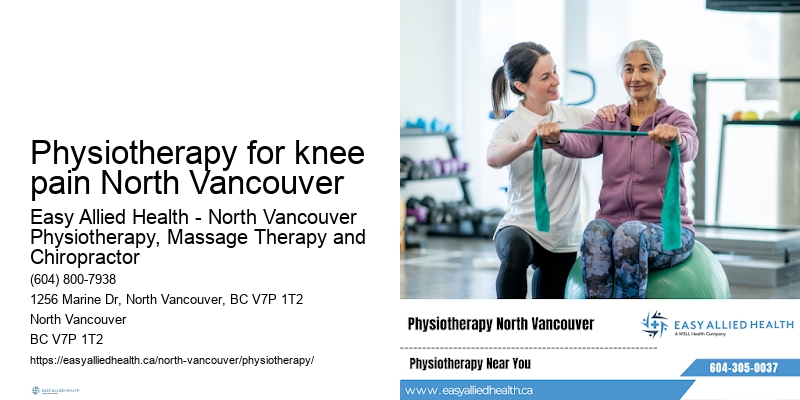 Experienced physiotherapy clinics for knee pain Physiotherapy for knee pain North Vancouver