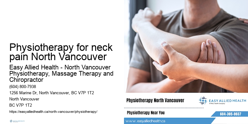 Physiotherapy for hip pain Physiotherapy for neck pain North Vancouver