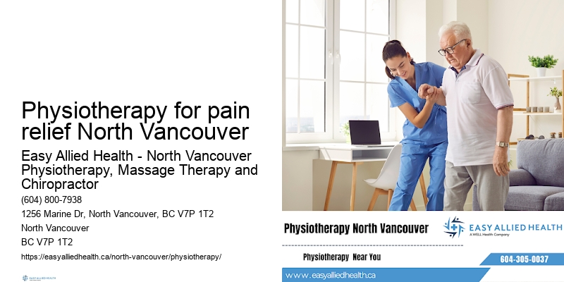 Physiotherapy for pain relief North Vancouver Physiotherapy Services