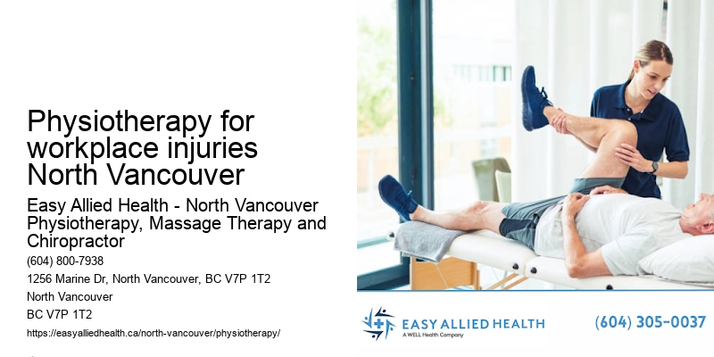 Physiotherapy for workplace injuries North Vancouver physiotherapy appointments