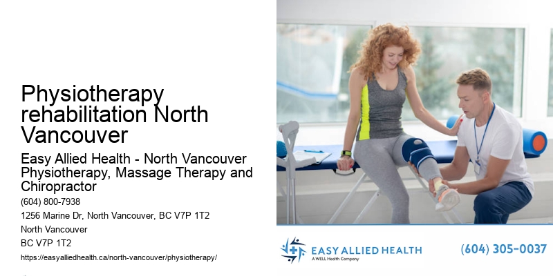 Exercise therapy Physiotherapy rehabilitation North Vancouver