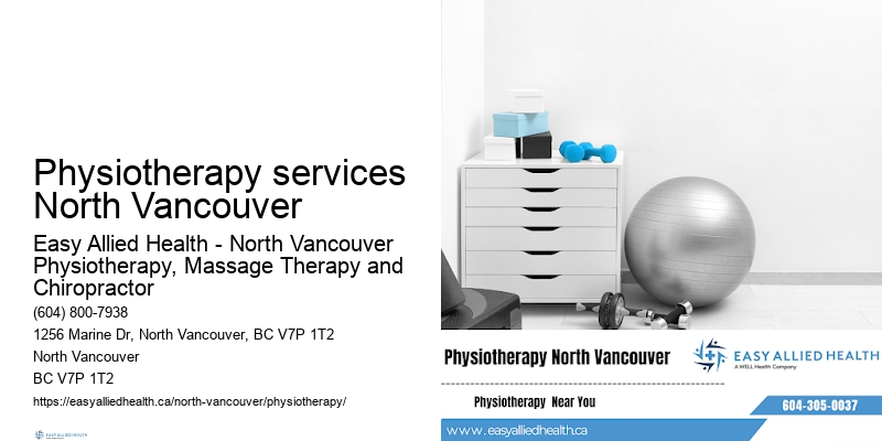 Registered physiotherapist Physiotherapy services North Vancouver