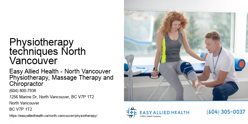 Knee pain relief therapy Physiotherapy techniques North Vancouver
