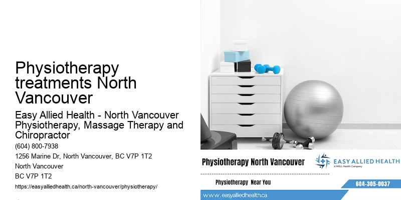 Physiotherapy treatments North Vancouver physio center