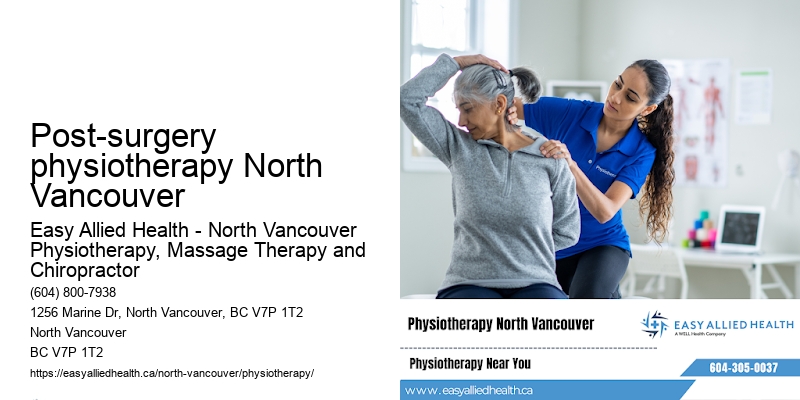 Leading-edge physiotherapy technology Post-surgery physiotherapy North Vancouver