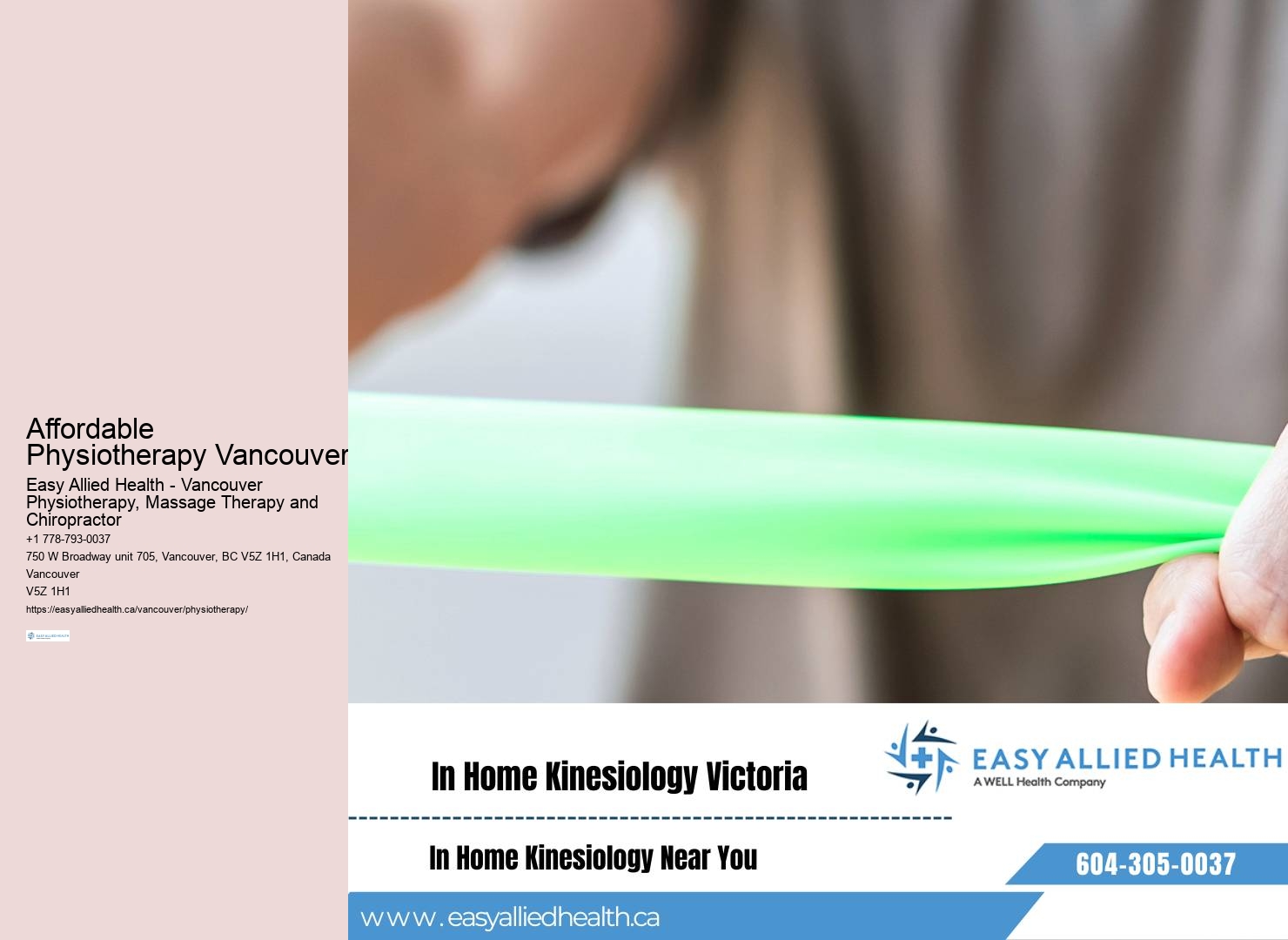 Expert physiotherapists Vancouver