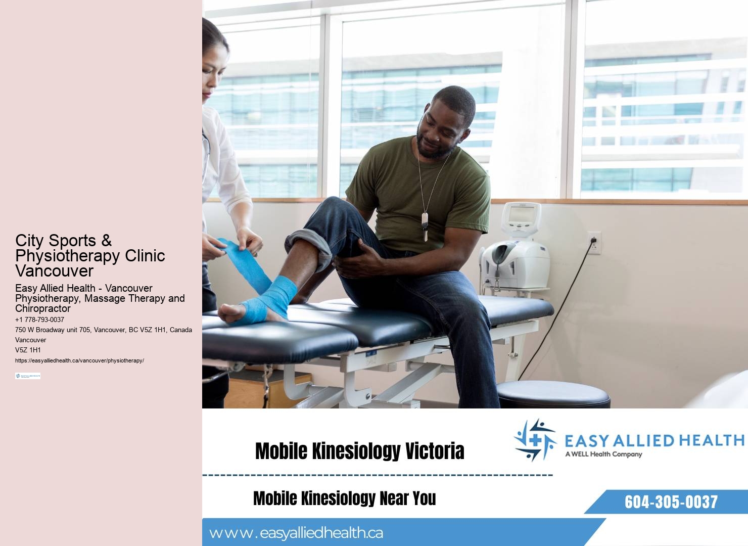 Joint pain physiotherapy Vancouver