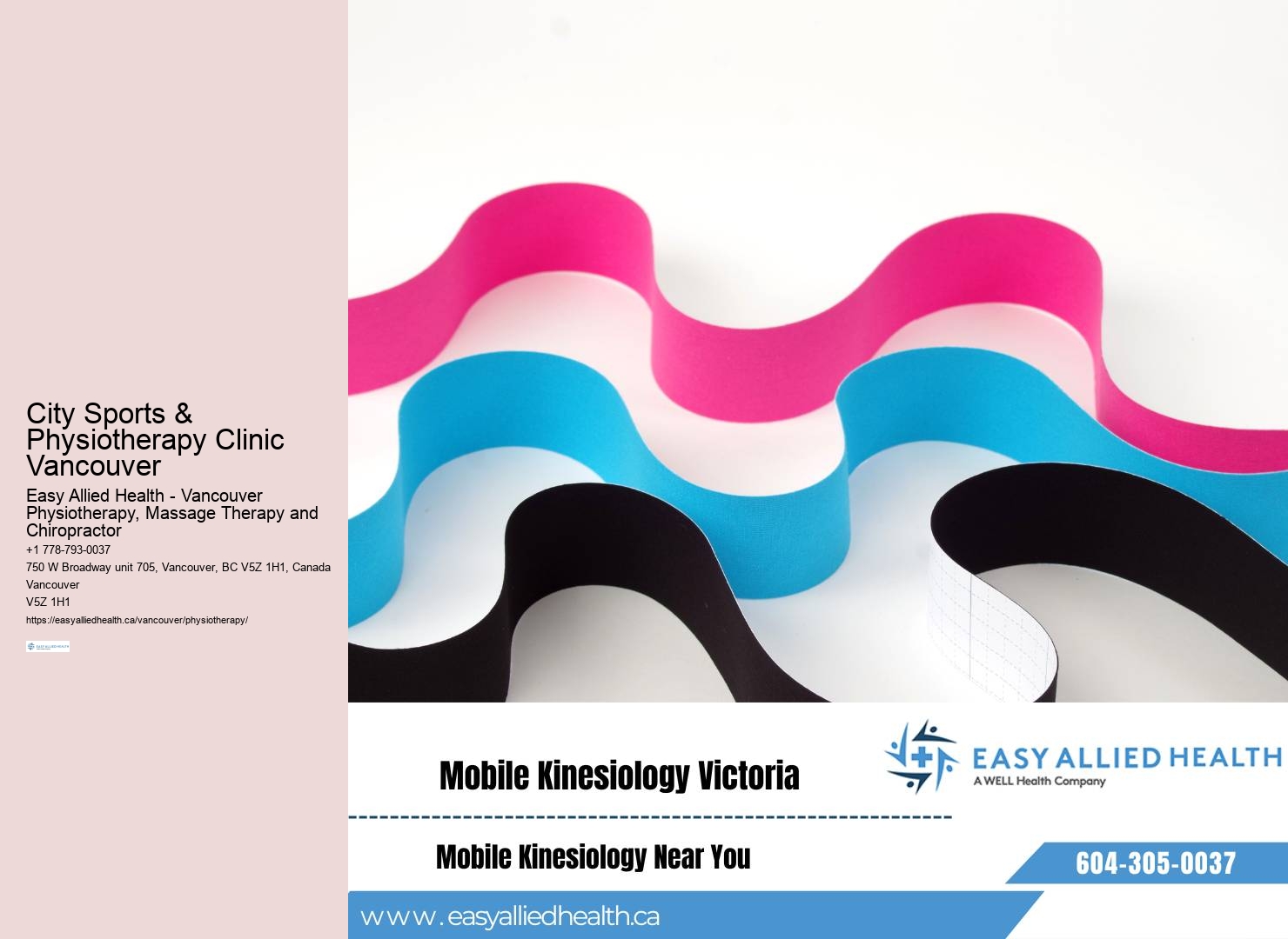 Cost-effective physiotherapy in Vancouver