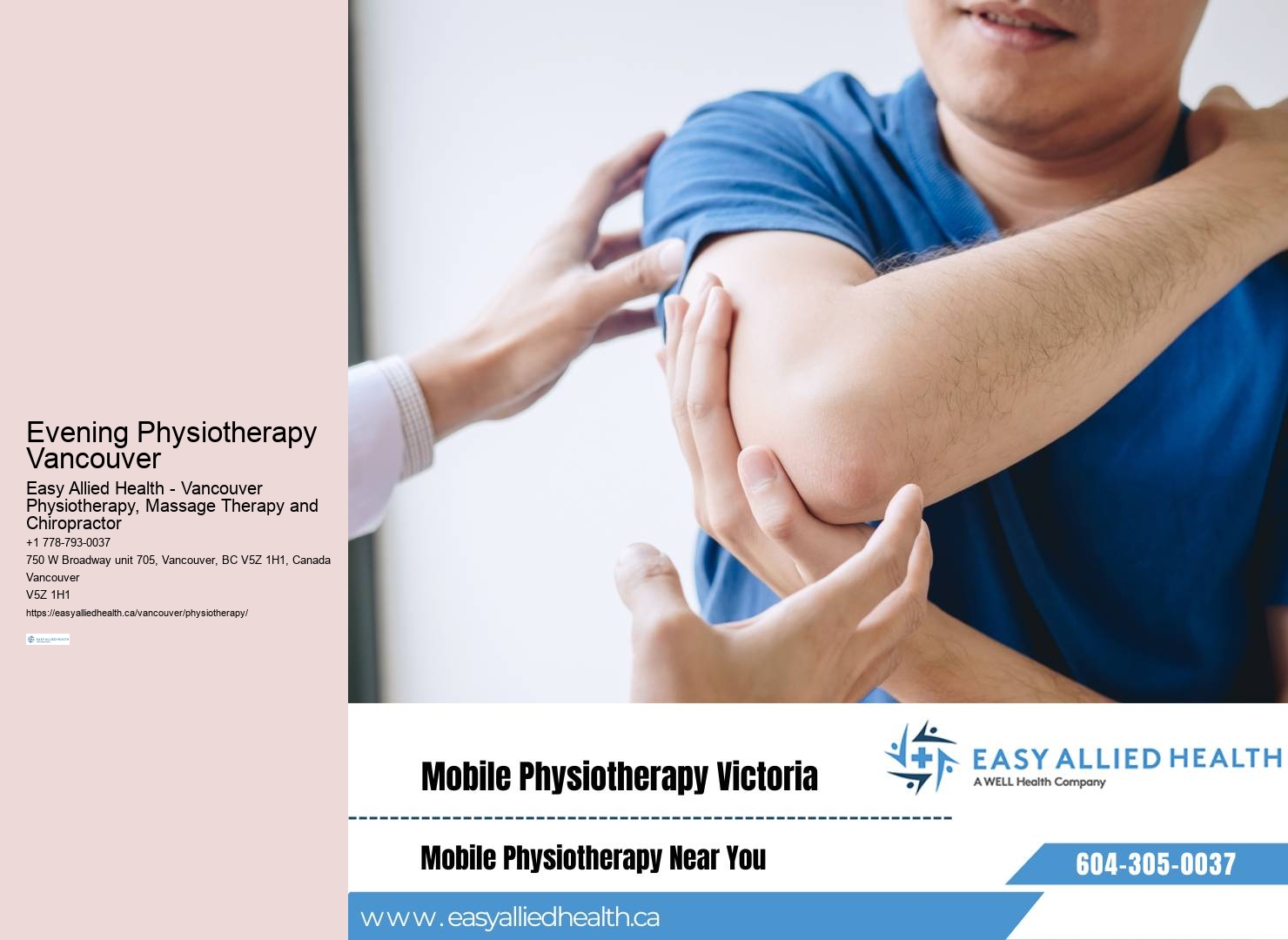 Vancouver physiotherapy for lymphatic issues
