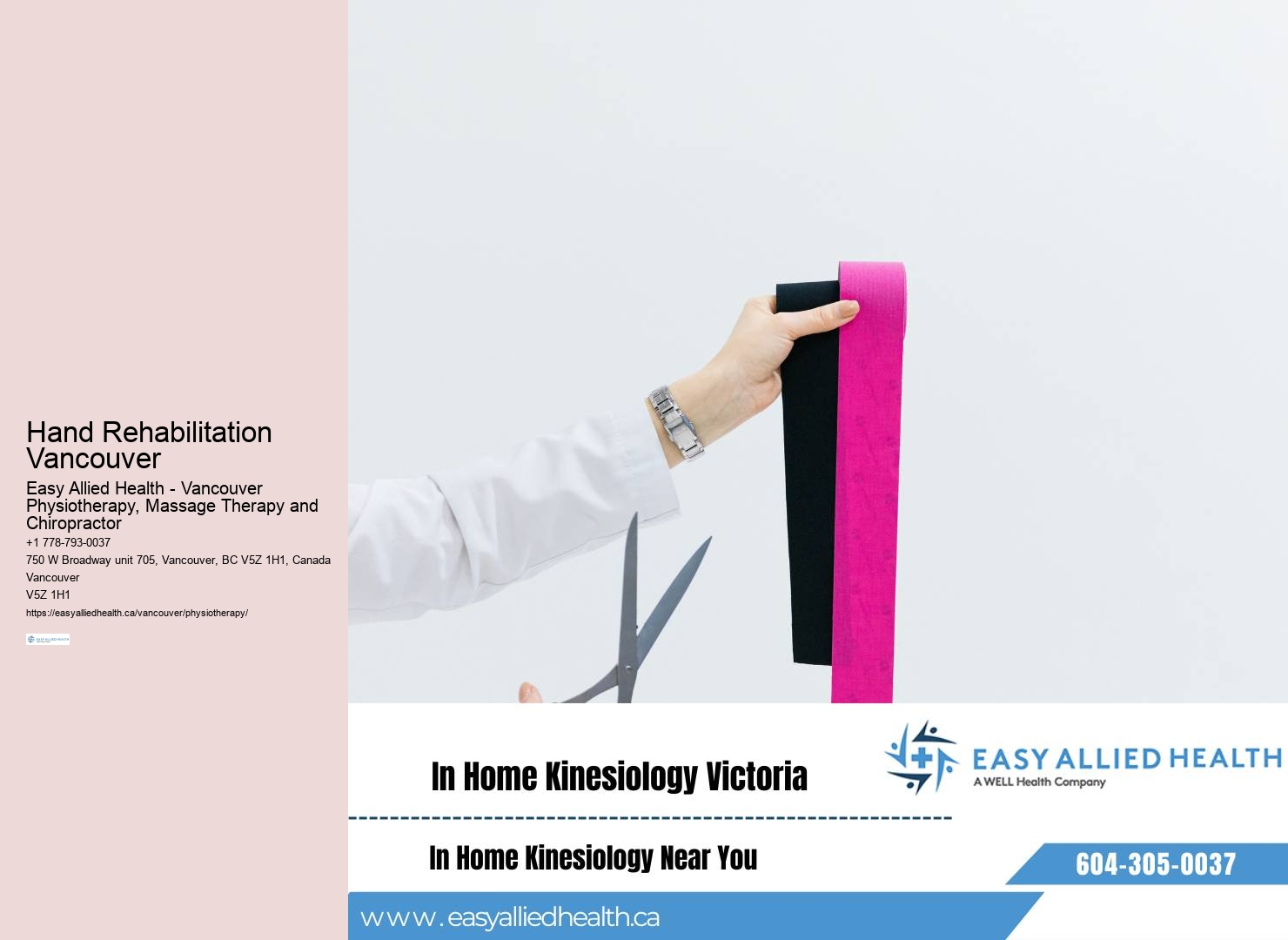 Vancouver physiotherapy for chronic pain