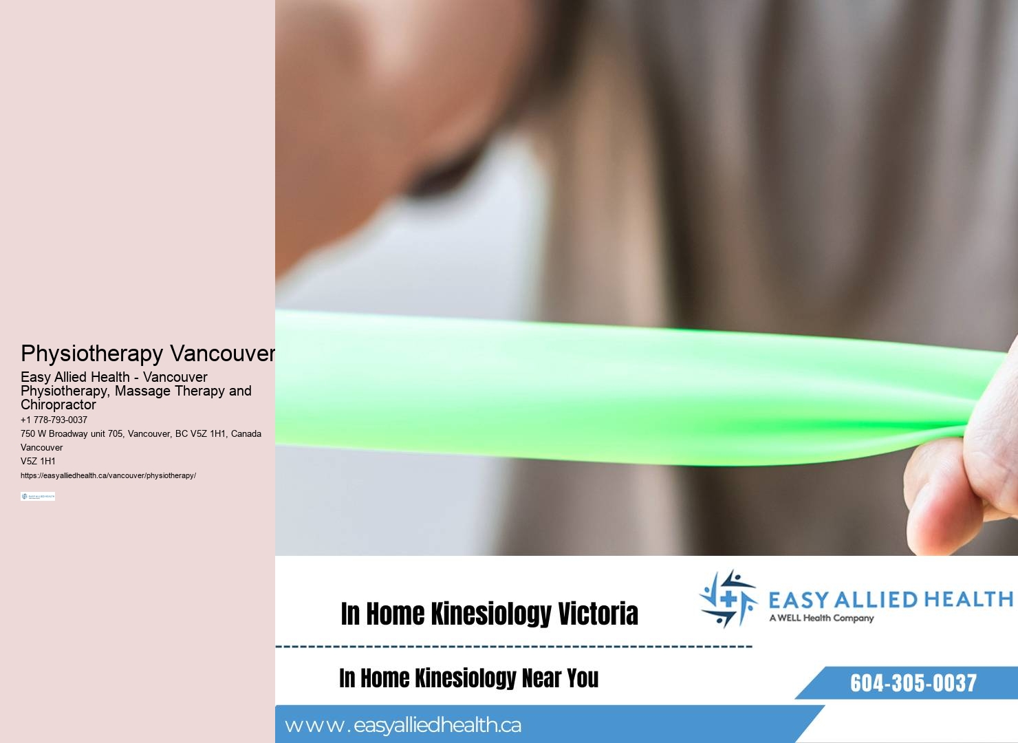 Vancouver Physiotherapy Programs
