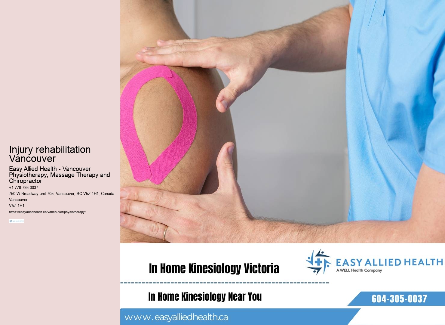 Myofascial release physiotherapy Vancouver