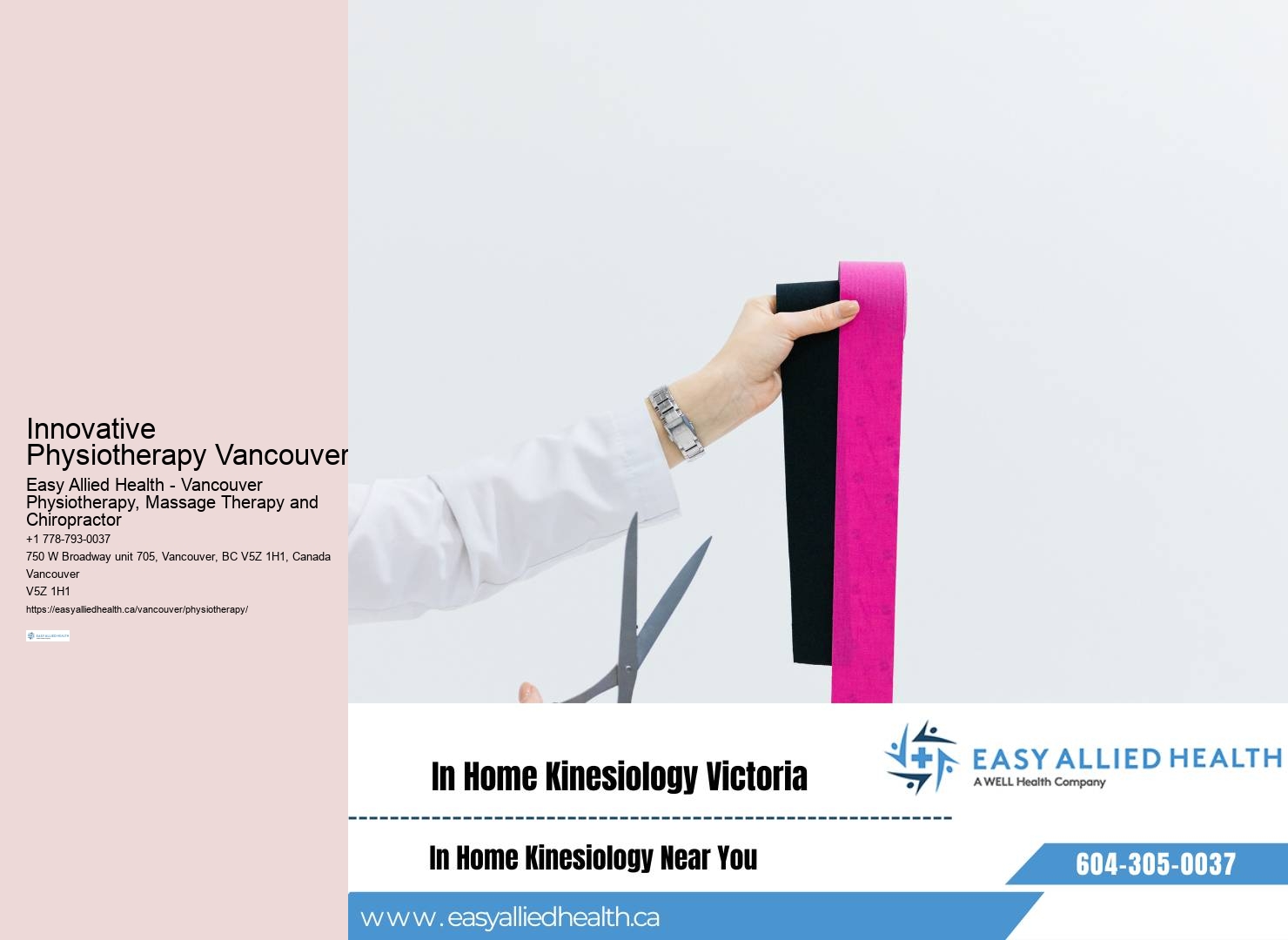 Home physiotherapy exercises Vancouver
