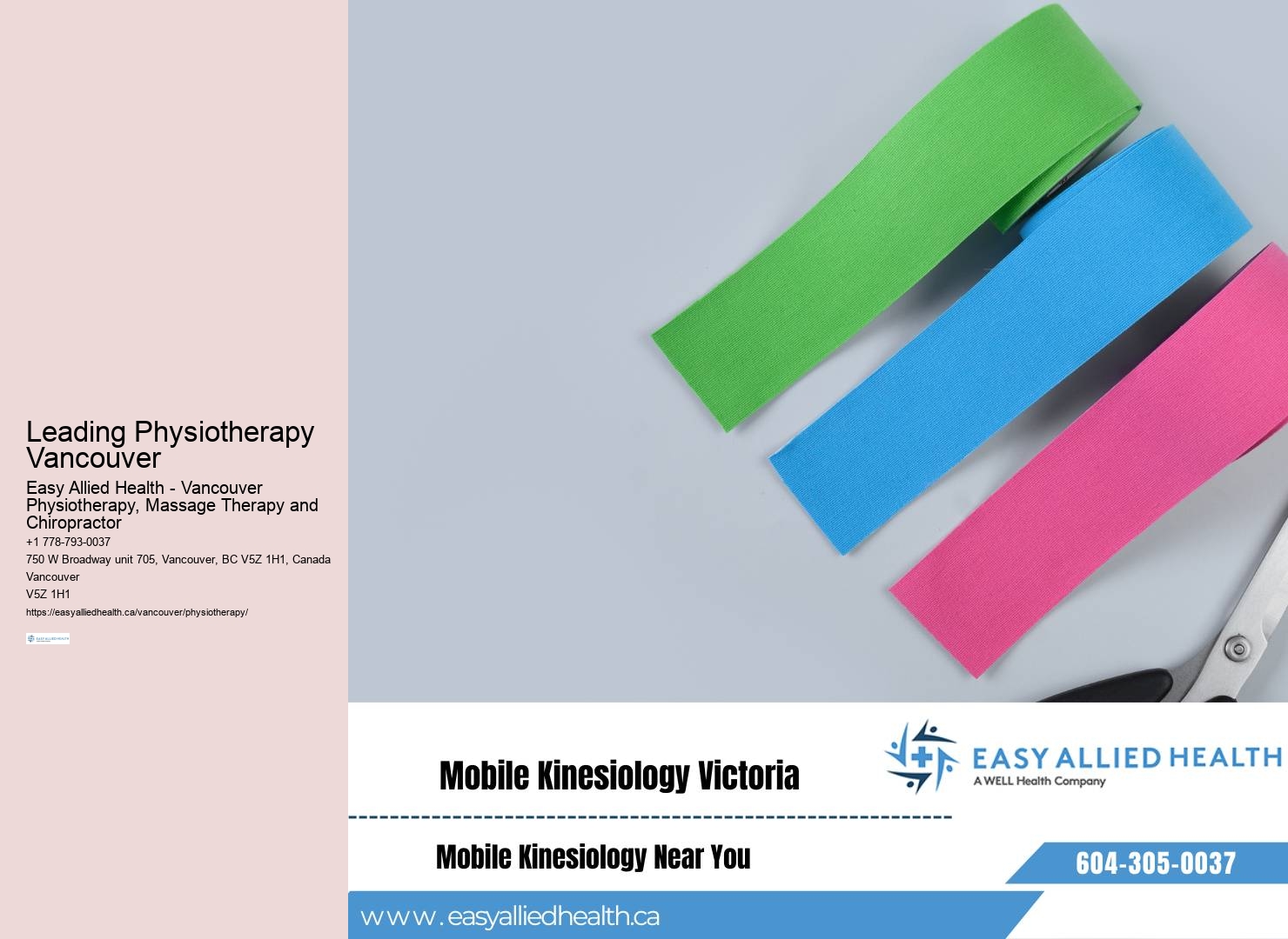 Convenient Physiotherapy Vancouver