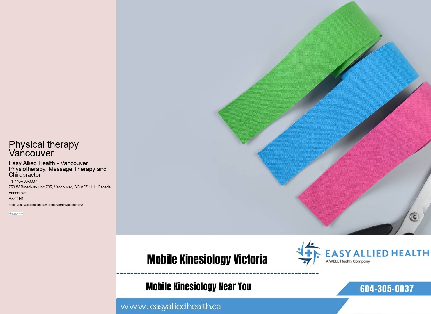 Vancouver Physiotherapist Recommendations