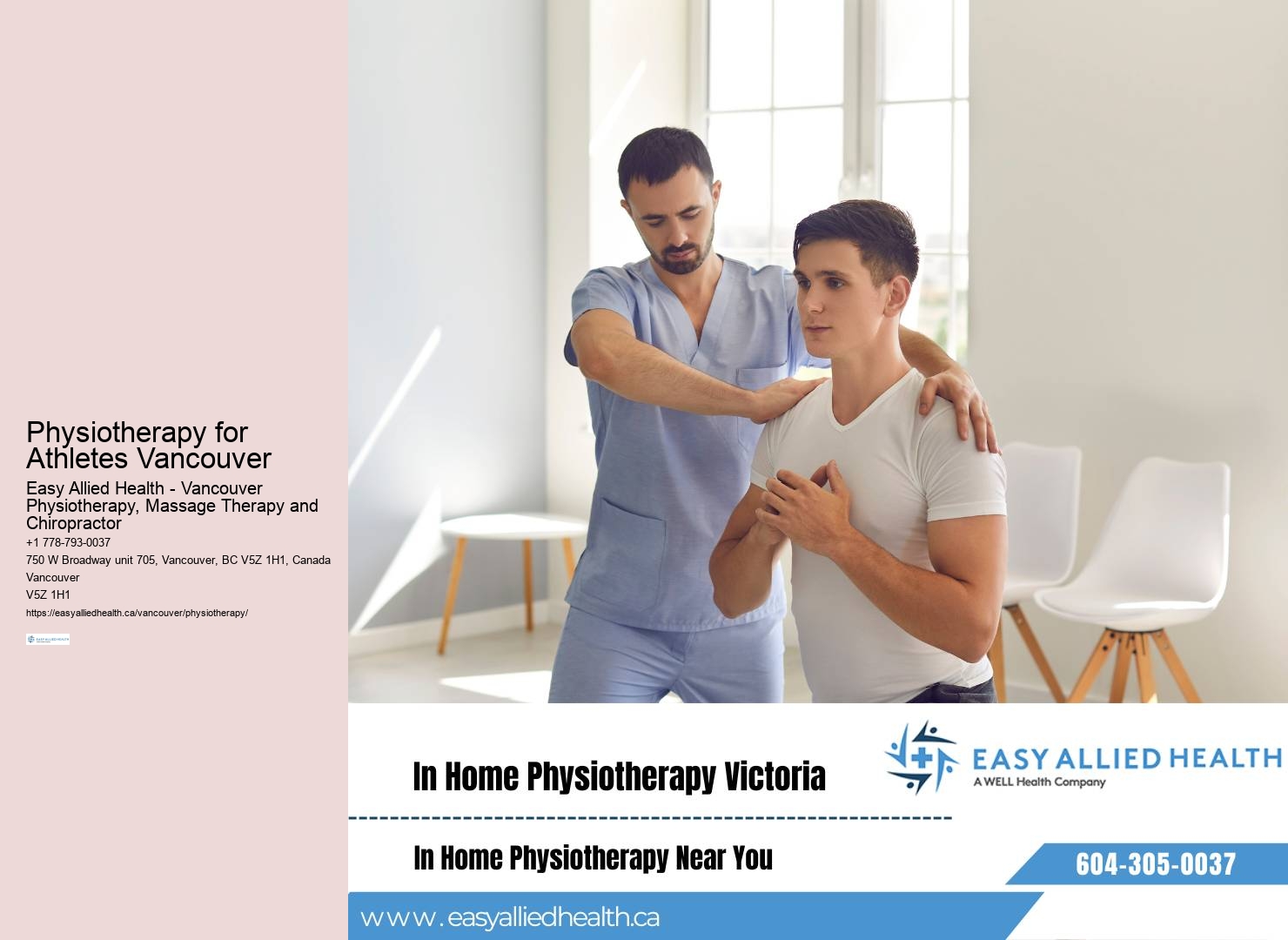 Affordable Vancouver physiotherapy centers