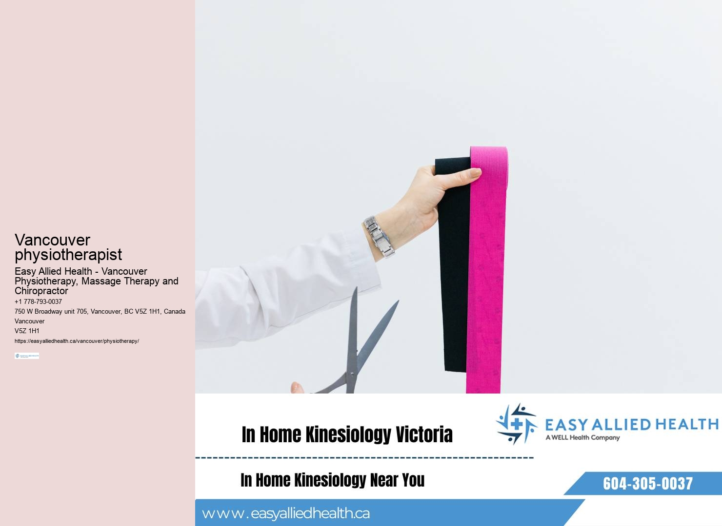 Injury prevention physiotherapy Vancouver