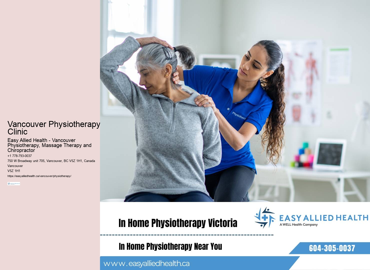 Vancouver physiotherapy for mobility