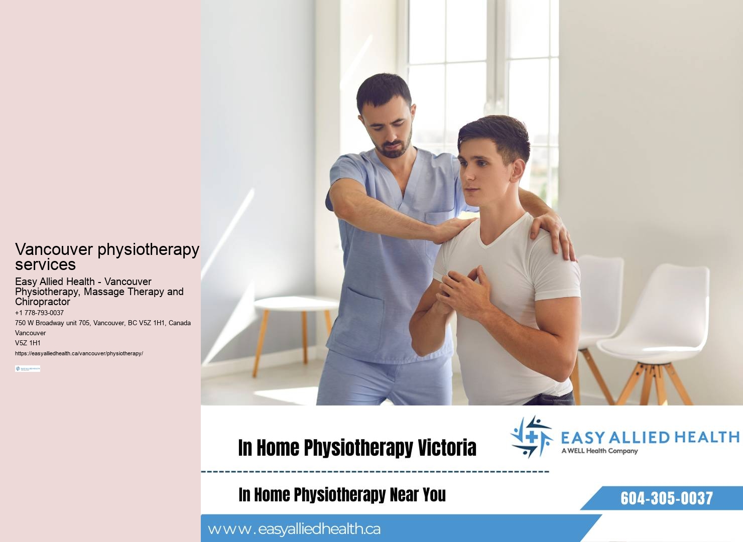 Active rehabilitation physiotherapy Vancouver