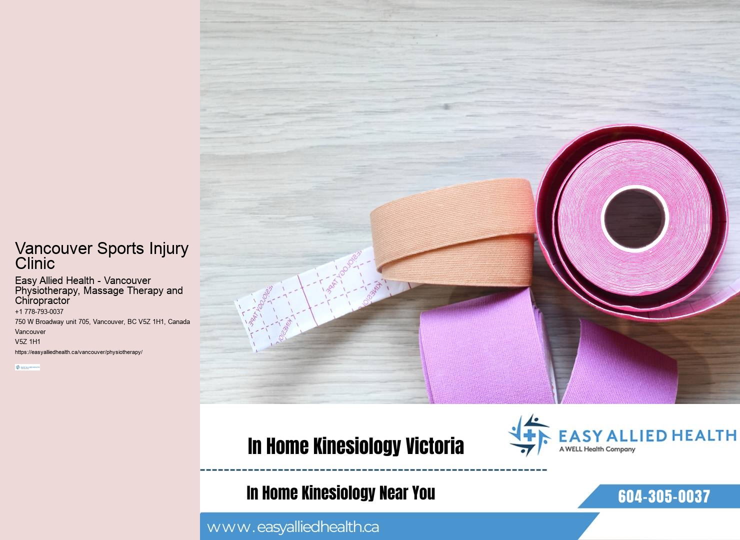 Affordable physiotherapy sessions Vancouver