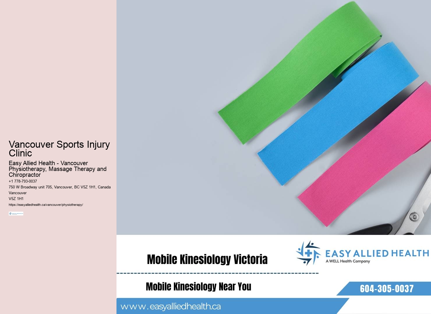Vancouver physiotherapy techniques