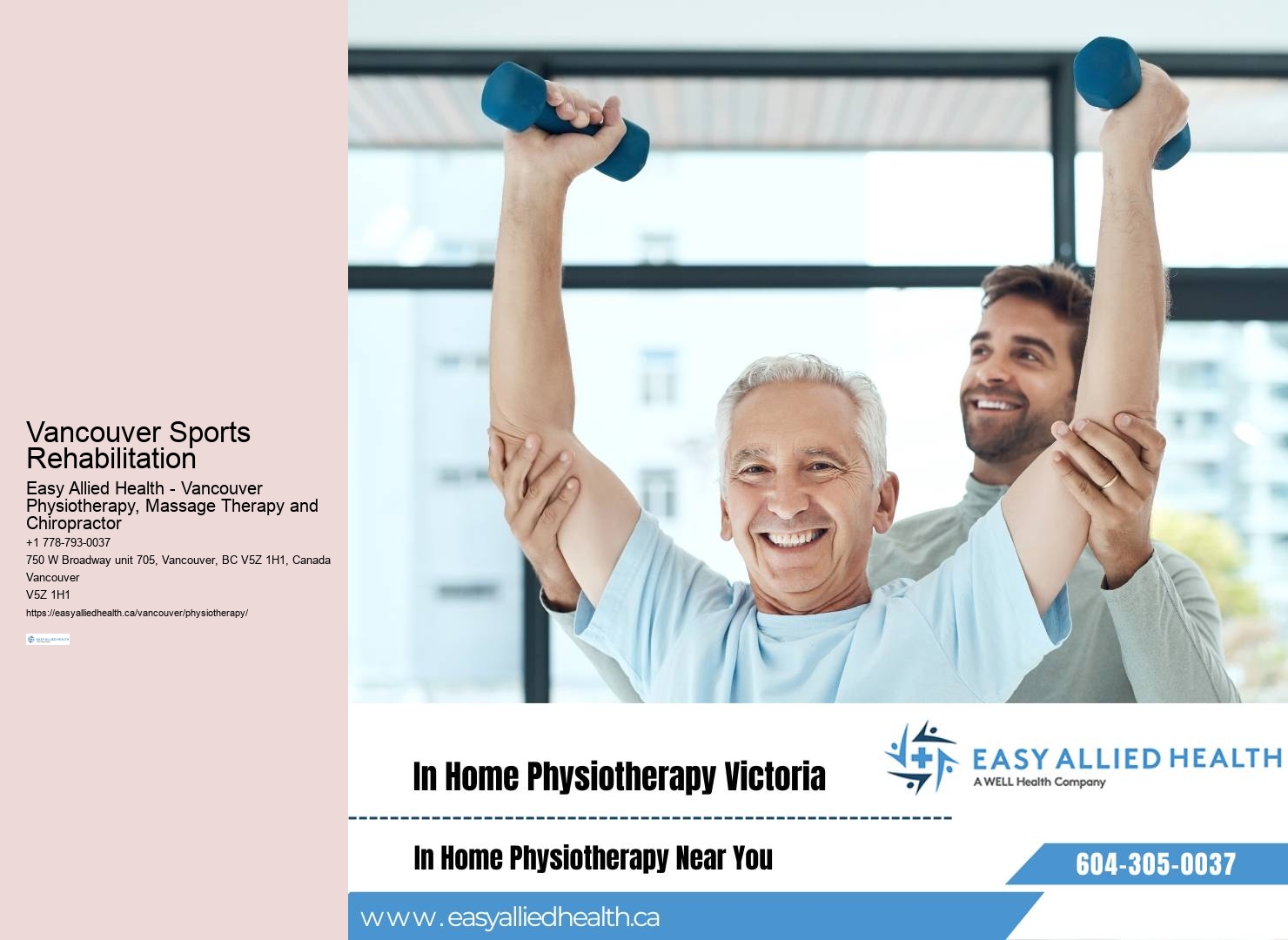 Vancouver affordable physiotherapy