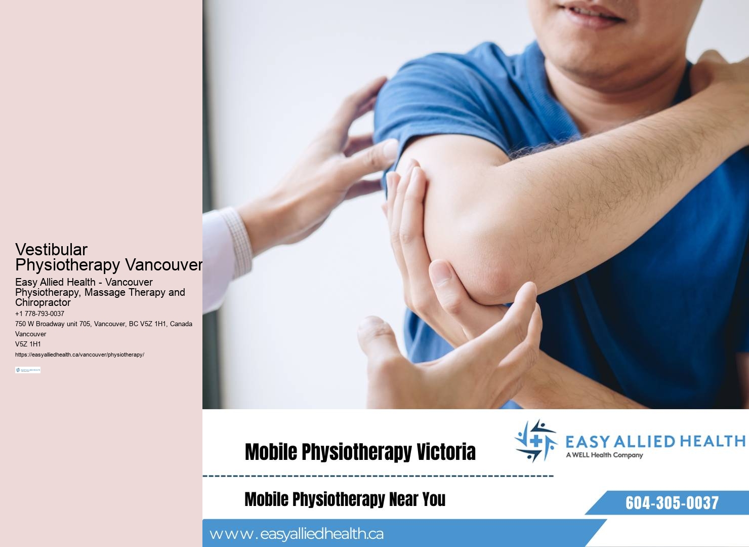 Vancouver physiotherapy cost guide