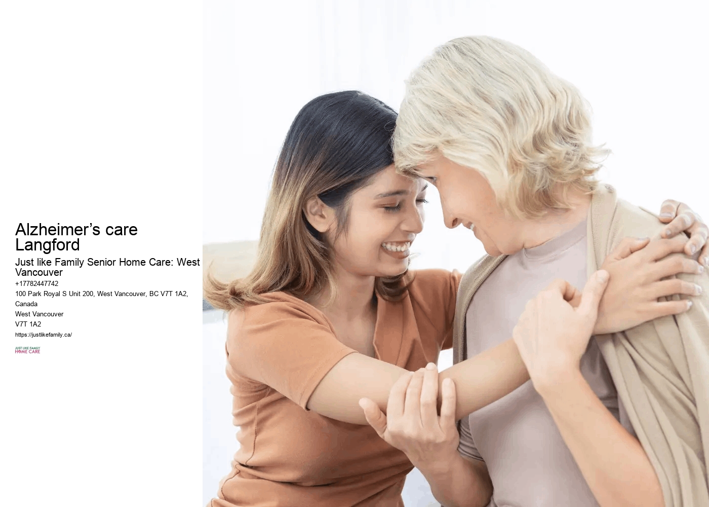 Alzheimer’s care Langford hospice care services
