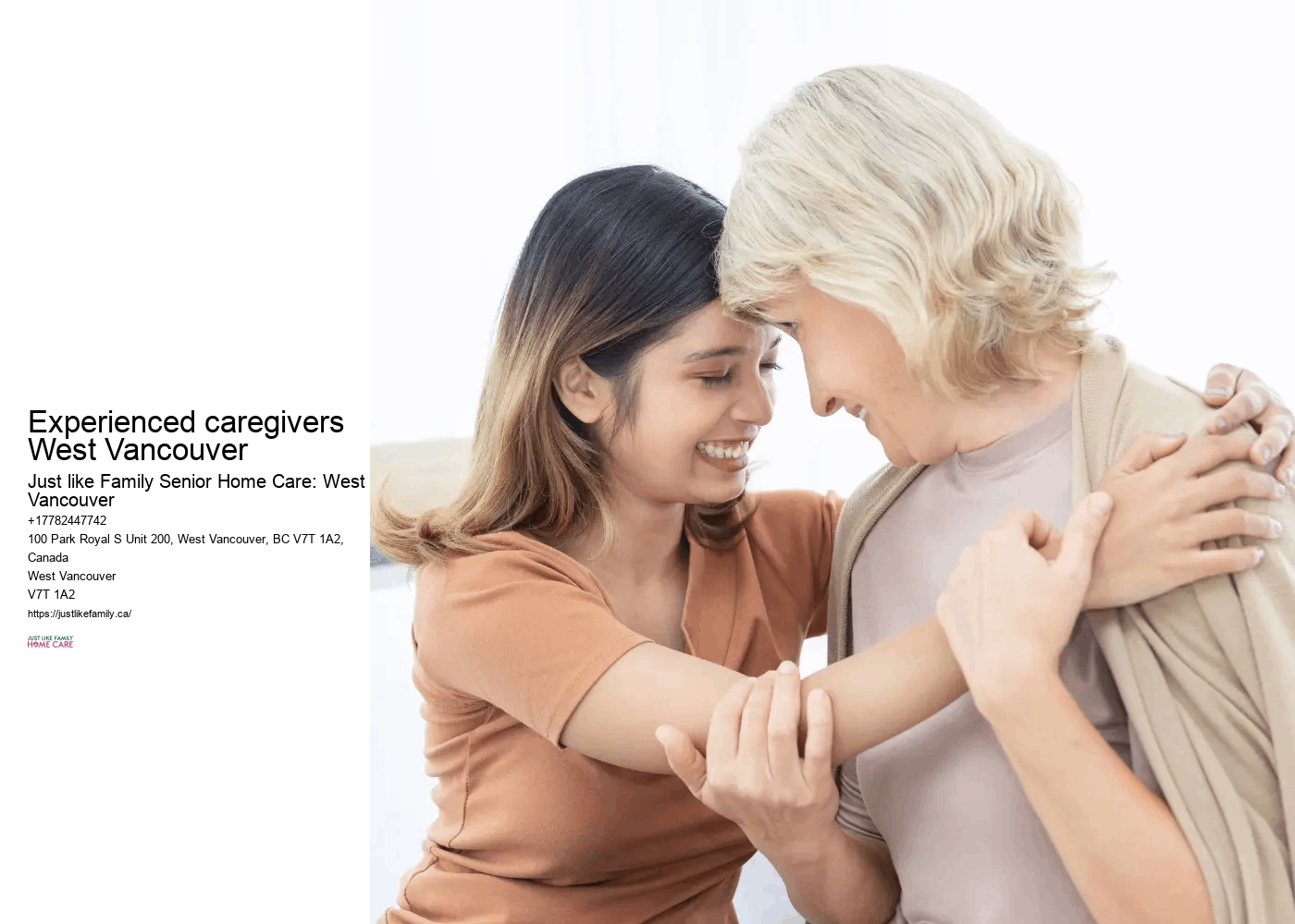 In-home elderly care Richmond BC