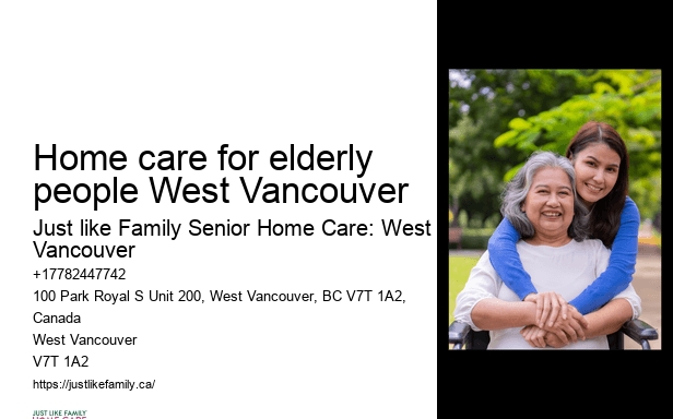 Home care nurse Home care for elderly people West Vancouver