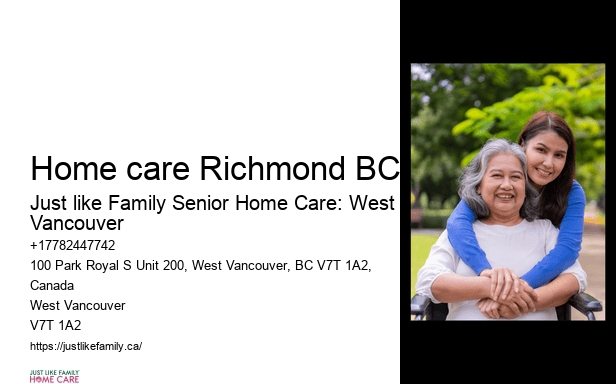 Geriatric care Home care Richmond BC