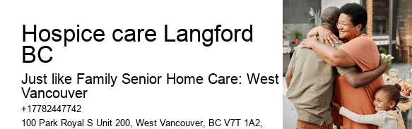 Hospice care Langford BC senior health services