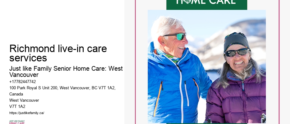 Chronic condition home care Richmond live-in care services