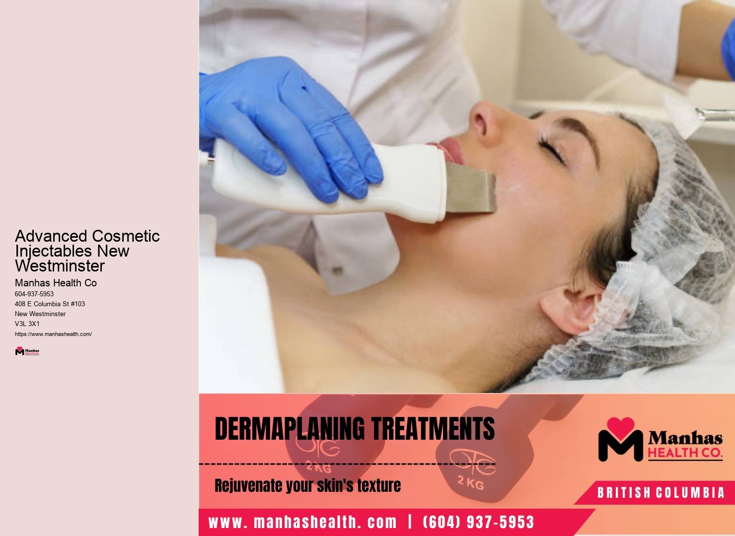 Injectable Cosmetics Expertise New Westminster