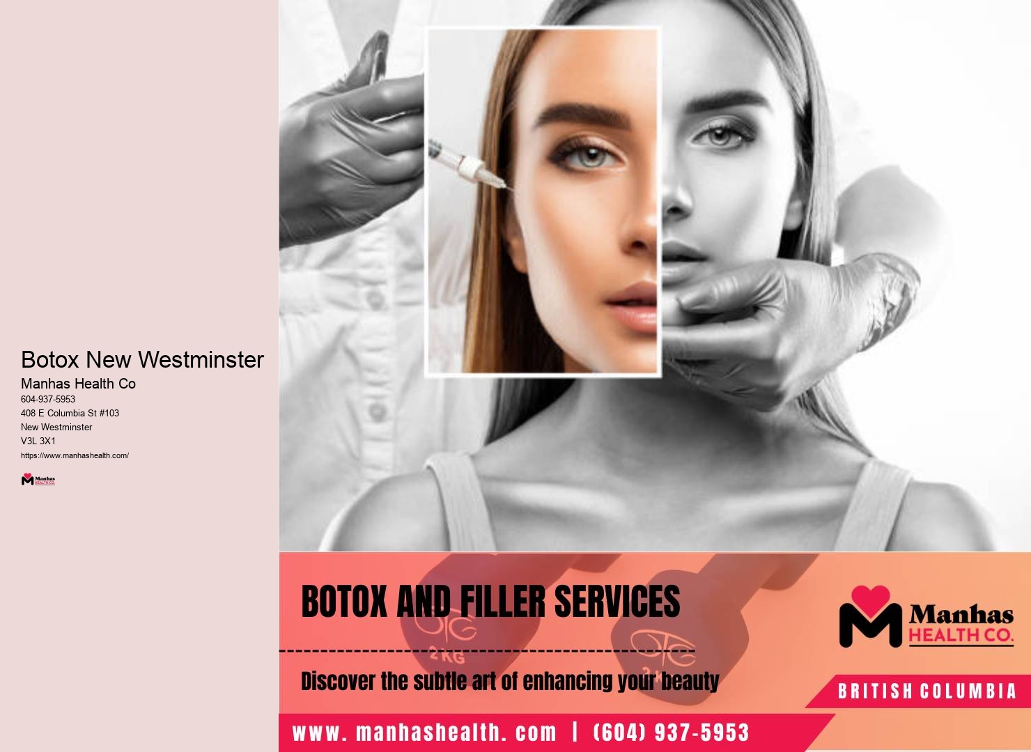 Bespoke Non-surgical Facial Enhancement Solutions New Westminster